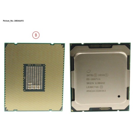 38046693 - CPU XEON E5-2697V4 2.3GHZ 145W