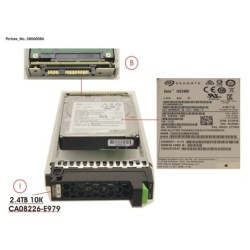 38060086 - DX S3.S4 HD DRIVE 2.5  2.4TB 10K
