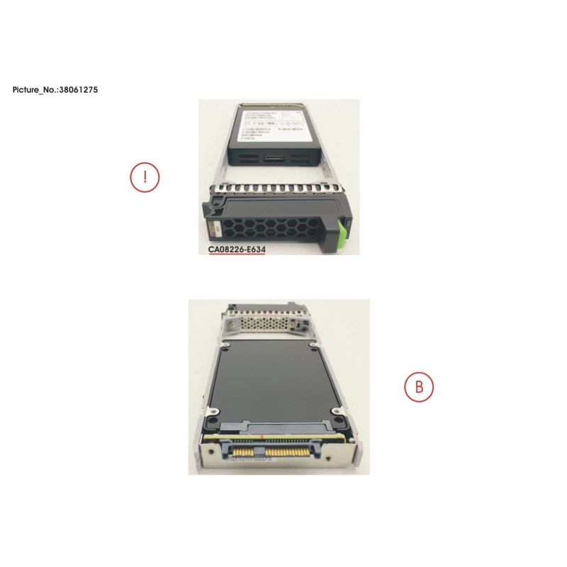 38061275 - DX S3.S4 SSD SAS 2.5  960GB 12G