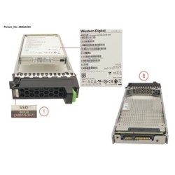 38062304 - DX1.200S4 SED SSD 400GB DWPD10 2.5