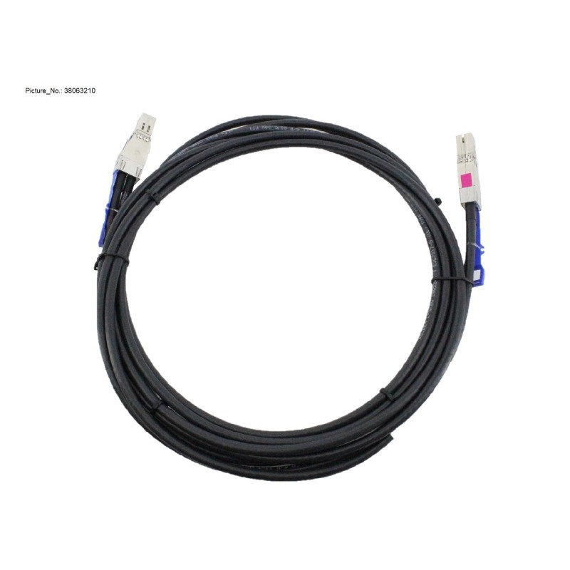 38063210 - SAS CABLE 2.5M MIN