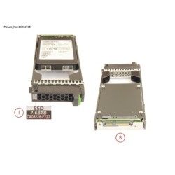 34076968 - DX S3.S4 SSD SAS 2.5  7.68TB DWPD1 12G