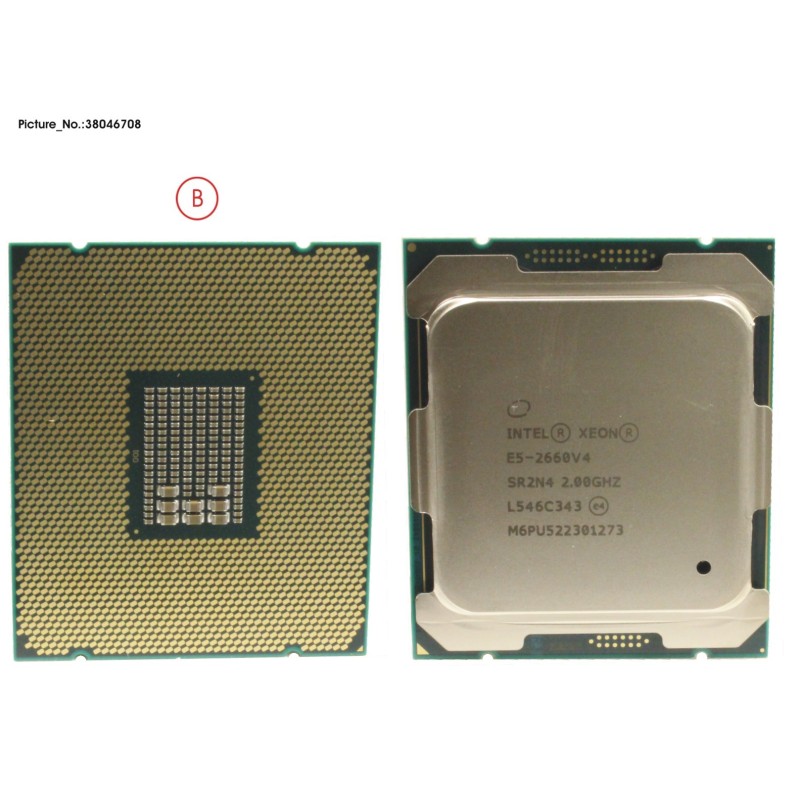 38046708 - CPU XEON E5-2660V4 2.0GHZ 105W