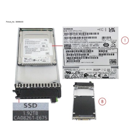 38066430 - DX.AF FIPS SSD SAS 2.5  1.92TB 12G