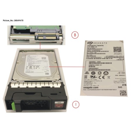 38049470 - DX S4 HD DRIVE 3.5   4TB 7.2K
