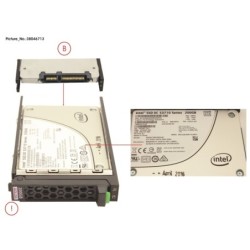38046713 - SSD SATA 6G 200GB WRITE-INT. 2.5  H-P EP