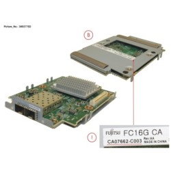 38037702 - DX100.200 S3 CA FC 2P 16G WO SFP