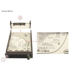 38047193 - SSD SATA 6G 400GB WRITE-INT. 2.5  H-P EP