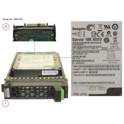 38037755 - DX S3 SED DRIVE 2.5   900GB 10K