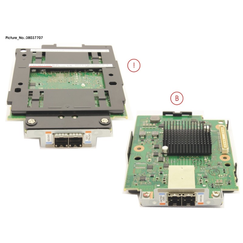 38037707 - DX100.200 S3 CA SAS 2P 12G