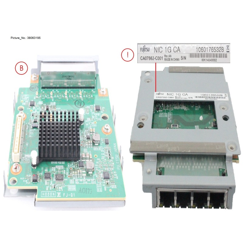 38063195 - DX ENTRY CA NIC-4P-1G