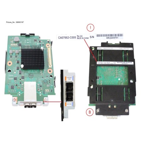 38063197 - DX ENTRY CA SAS12G 2PORT