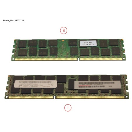 38037722 - DX500.600 S3 CACHEMEM 16GB 1X DIMM