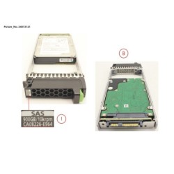 34073121 - DX S3 SED DRIVE 2.5   900GB 10KRPM