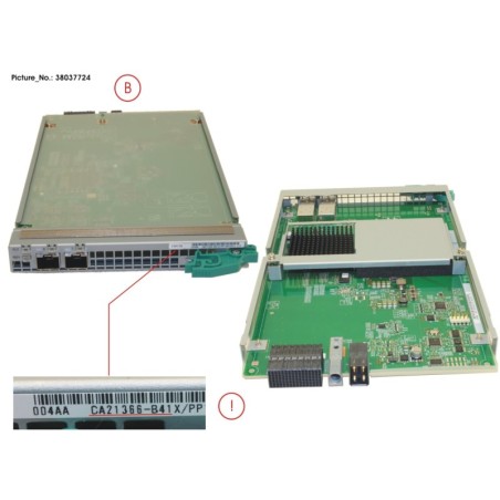 38037724 - DX500.600 S3 CA ISCSI 2P 10G WO SFP