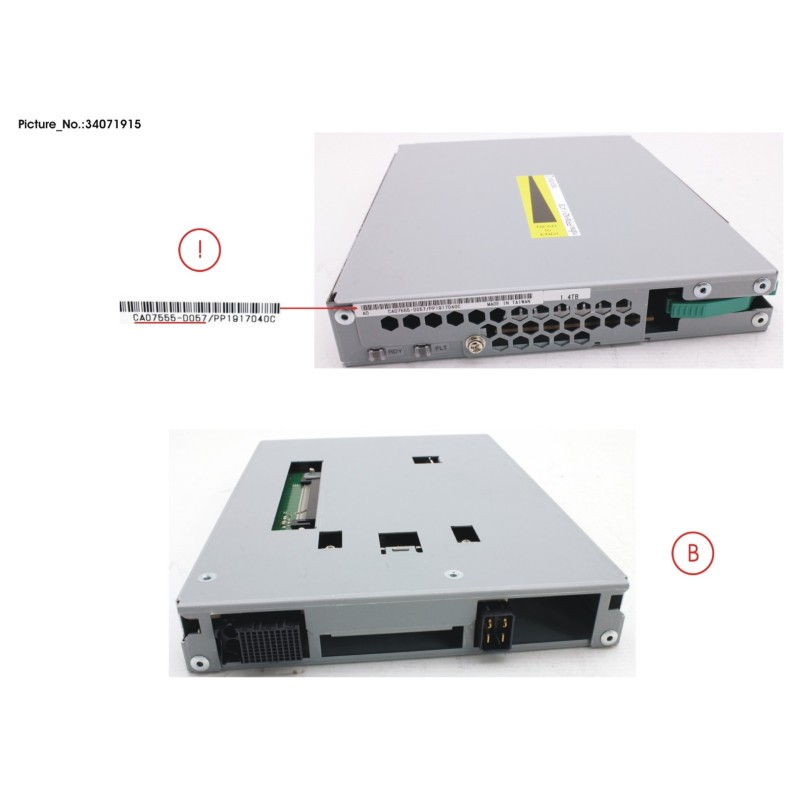 34071915 - DX5.600 S3.S4 PCI FLASHMEMORY PFM 1.4TB