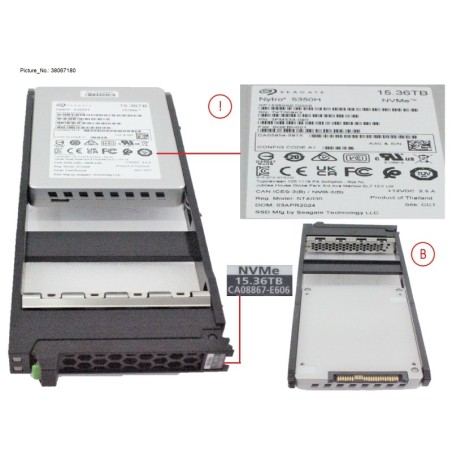 38067180 - DXS6 SSD NVME 2.5  15.36TB