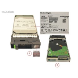 38065204 - DX HD DRIVE 3.5  18TB 7.2K