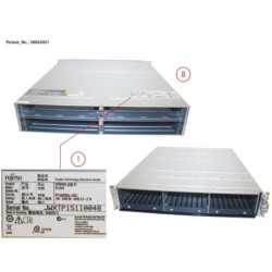 38043021 - JX40 S2 SPARE ENCLOSURE WO PSU . IOM