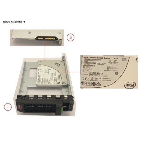 38049578 - SSD SATA 6G 1.2TB READ-INT. 3.5  H-P EP