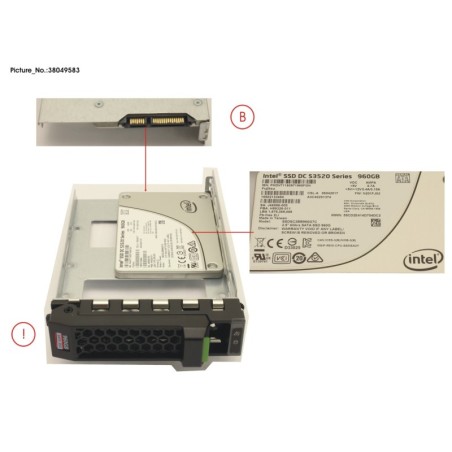 38049583 - SSD SATA 6G 960GB READ-INT. 3.5  H-P EP