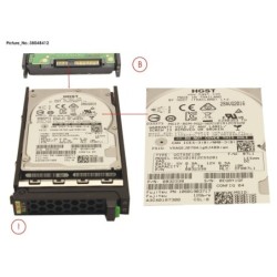 38048412 - HD SAS 12G 1.2TB 10K 512N SED H-PL 2.5