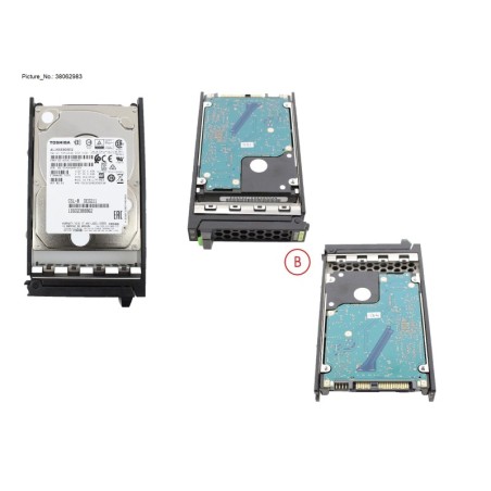 38062983 - HD SAS 12G 600GB 10K 512E HOT PL 2.5  EP